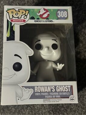 Funko Pop! Movies Ghostbusters Rowan's Ghost White Vinyl Figure Box Back